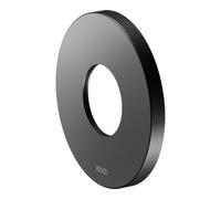 Keuco Keuco Rosace murale IXMO noire mate, rd, 105 mm, pour robinet thermostatique Quantité:1