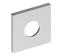 Keuco Keuco Rosace murale IXMO vc, angle, 105x105 mm, pour robinet thermostatique Quantité:1