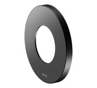 Keuco Keuco Rosace murale ronde IXMO 105 mm, mitigeur inverseur encastré, noir mat Quantité:1