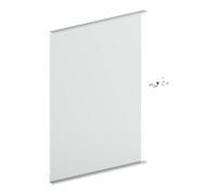 Keuco Keuco S-Tür Match 128x5 Vis de remplacement pour panneau aggloméré 90101 90101170047 droite 549x700mm alu anodisé argent Quantité:1
