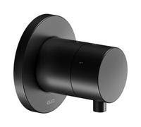 Keuco Keuco Set de montage prêt à l'emploi IXMO UP3-W-Ab/ Um-V, taille Comf., rond, noir ma Quantité:1