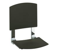Keuco Plan Care Siège pliant 34982170037 Alu argent anodisé / noir-gris, pour montage mural