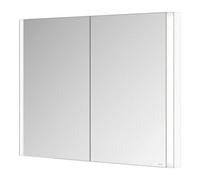 Keuco Keuco Spiegelschrank 2 portes Somaris 100x71x11,5 cm, blanc mat, encastré mural Quantité:1