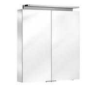 Keuco Keuco Spiegelschrank Royal L1 65x74,2x15cm, 2 SBK, 26 W, WV, 2tr., si- Quantité:1