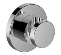 Keuco Keuco Support de douche mural IXMO avec rosace ronde, utilisable à droite ou à gauche, chromé Quantité:1