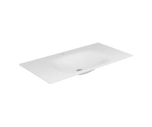 Keuco Keuco Varicor lavabo individuel Edition 11 arctique blanc s-mat, 140x53,5cm, c/DSH Quantité:1
