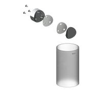 Keuco Keuco Verre cristal véritable, pièce de rechange ACC 19964 pour 12864 mat chromé/blanc Quantité:1