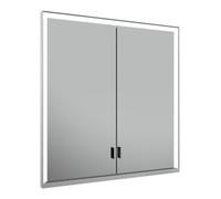 Keuco Keuco Vis à aggloméré porte longue Royal Lumos 70x73x16cm, s/équip DALI, BL, alu-sil Quantité:1