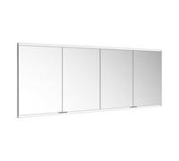 Keuco Royal Modular 2. 800420200000500 miroir 1930 8004200000000500 2000 x 700 x 120 mm, 2 Steckdosen , 2 doubles points de charge USB, mur encastré, 4 portes