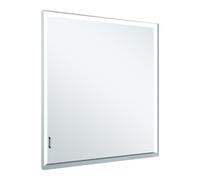 Keuco Keuco Vis pour panneau bois porte longue Royal Lumos 65x73x13cm, gauche, blanc, 1 vantail, avec tablette Quantité:1