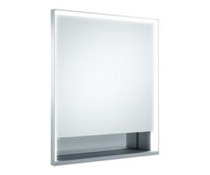 Keuco Keuco Vis pour panneau porte courte Royal Lumos 65x73x13cm, gauche, blanc, 1 vantail, avec tablette Quantité:1