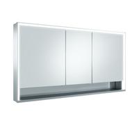 Keuco Keuco Vis pour panneaux portes courtes Royal Lumos 140x73x13cm, c/évier, WV, 3-pces, alu anodisé argent Quantité:1