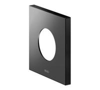 Keuco Keuco Wandrosette carrée IXMO 105x105mm, f Ab/Umstellvtl., encastrée, noir mat Quantité:1