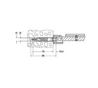 Keuco Kit de fixation n° 3, 34992000100,