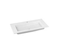 KEUCO Lavabo à encastrer ROYAL 60 céramique 1057x17x538 mm 1 trou pour robinet blanc