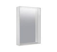 Keuco miroir Plan 07897171503 500x700x105mm, 27 watts, anodisé teinté d'argent