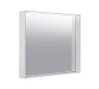 Keuco miroir Plan 07897172503 800x700x105mm, 33 watts, anodisé teinté d'argent
