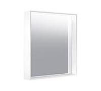 Keuco miroir X-Line 33297302000, blanc, 650x700x105mm, avec éclairage LED