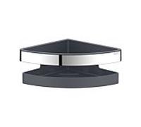 KEUCO Tablette de douche d'angle COLLECTION MOLL 12757010001 fixation cachée chromé/anthracite