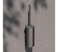 Keuco MOLL Porte-brosse WC avec brosse, 12769350101,