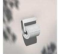 KEUCO COLLECTION MOLL Support de papier toilette, fixation cachée, pivotant, chromé, 12762010000