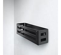 Keuco panier à savon 24954370000 320x93x90mm, montage mural, noir mat