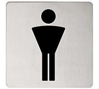 Keuco panneau de porte Plan 14967010000 Symbol hommes, chromé