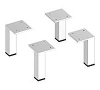 Keuco Edition 90 Pieds de meubles 39098010000 Hauteur 10cm, Finition chromé / Inox poli