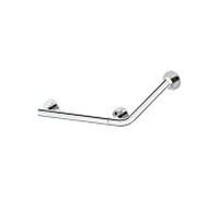 KEUCO PLAN Care poignée coudée, version droite, 34907170401, Couleur: Aluminium anodisé argent / chromé