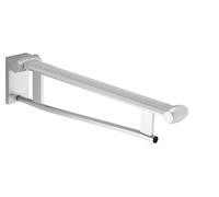 KEUCO PLAN Care barre d'appui rabattable, saillie 650mm, 34902010651, Couleur: chromé/blanc