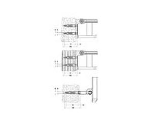 Keuco Plan Care fixation no.2 Plan Care 34991000100 2 vis à bois à tête fraisée, 2 goujons Universal