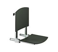Keuco Plan Care siège pliant 34981170051 Alu argent anodisé / blanc, à suspendre