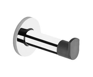 KEUCO PLAN crochet à linge avec butoir de porte, fixation cachée, 14911010000, Couleur: Chromé