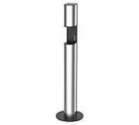 Keuco Plan 14956173537 anodisé argent / noir-gris, modèle autoportant, à piles