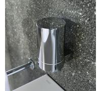 KEUCO Distributeur de savon liquide PLAN godet métallique renversable 280 ml Chromé 14951010000