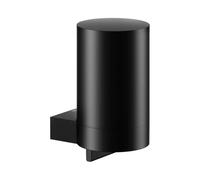 KEUCO PLAN distributeur de savon liquide, godet métallique à renverser, 280ml, 14951370000, Couleur: Noir Mat