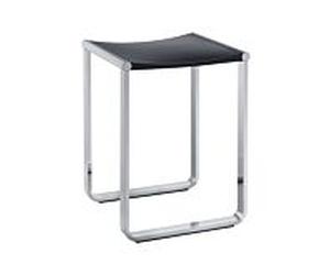 Keuco Plan Hocker 14982010038 chrome / gris clair