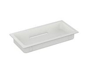 Keuco Plan insert en plastique 14909000151 en vrac, blanc, pièce de rechange pour poignée 14909