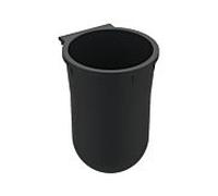Keuco Plan insert en plastique 14972000200 noir, pour set de brosses de toilette