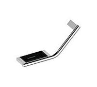 Keuco Plan maintien 14909171037 argent anodisé / noir, avec porte-savon, droite