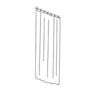Keuco Plan maxxi Rideau de douche, 14946000120,