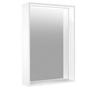KEUCO PLAN Miroir lumineux, couleur de lumière réglable, miroir chauffant, 800x700x105 mm, aluminium anodisé argenté, 07898172503, Exécution: avec commande Dali