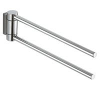 KEUCO PLAN Porte-serviettes, 300 mm, 2 bras, pivotant, 14919070000, Couleur: acier inoxydable