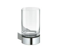 KEUCO PLAN porte-verre, verre en cristal véritable, 14950019000, Couleur: Chromé
