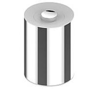 Keuco Plan poubelle 04989170051 5 l, couvercle blanc , aluminium peint