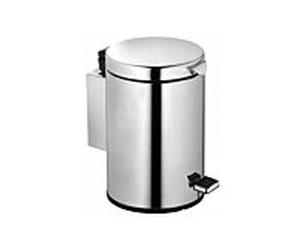Keuco Plan poubelle hygiénique 14977010000 murale, finition chrome