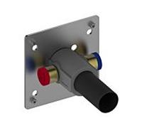 Keuco Plan S corps de base 59916000075 pour montage mural, profondeur de montage 70-100 mm