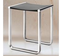 Keuco Plan Hocker 14982010037 chrome / noir gris