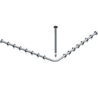 KEUCO - Set de tringles pour rideau de douche - Plan 14937010900 - 90 x 90 cm - Chromé