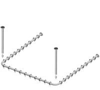 Keuco Plan tringle pour rideau de douche 14940011000